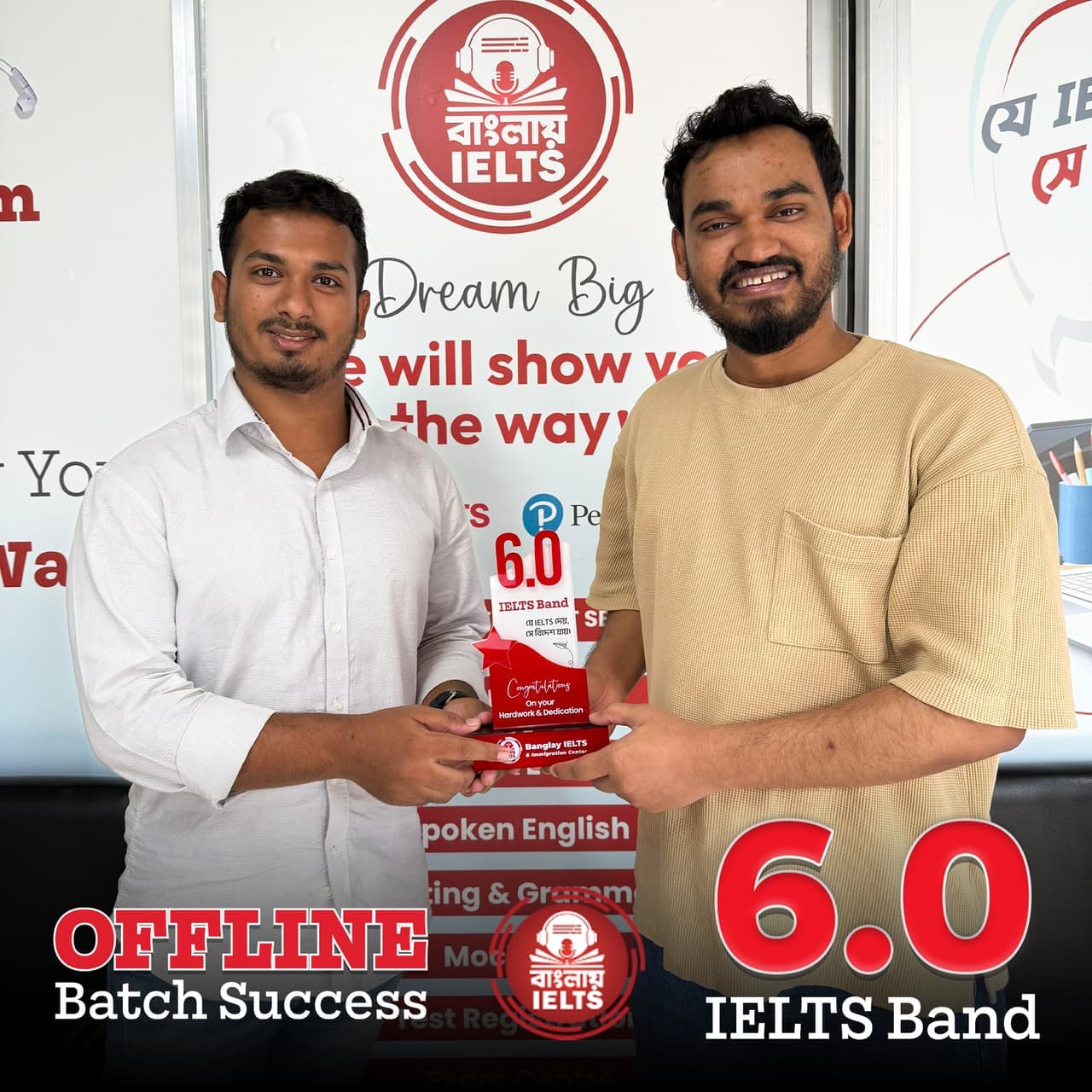 Banglay IELTS success story — IELTS band 6