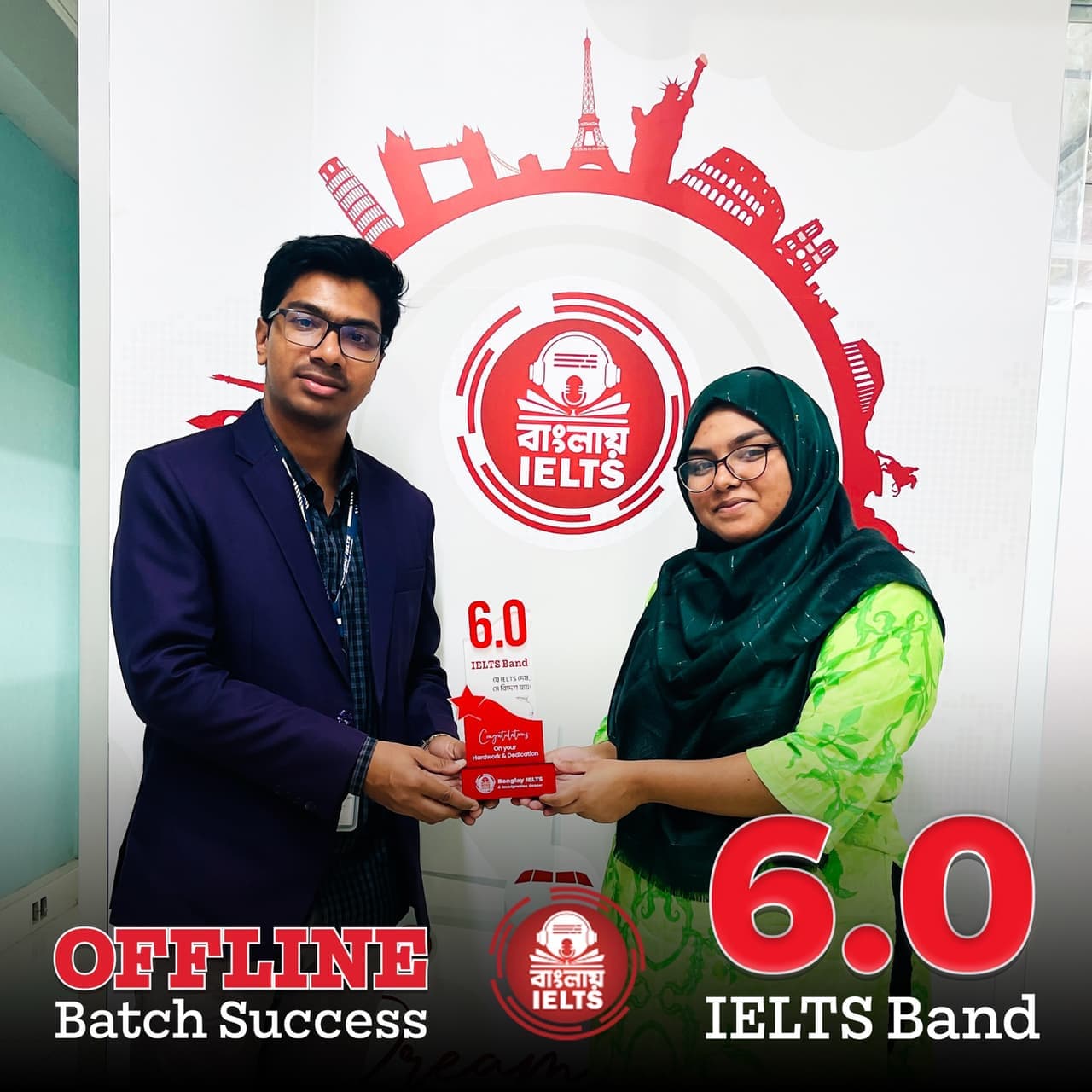 Banglay IELTS success story — IELTS band 6
