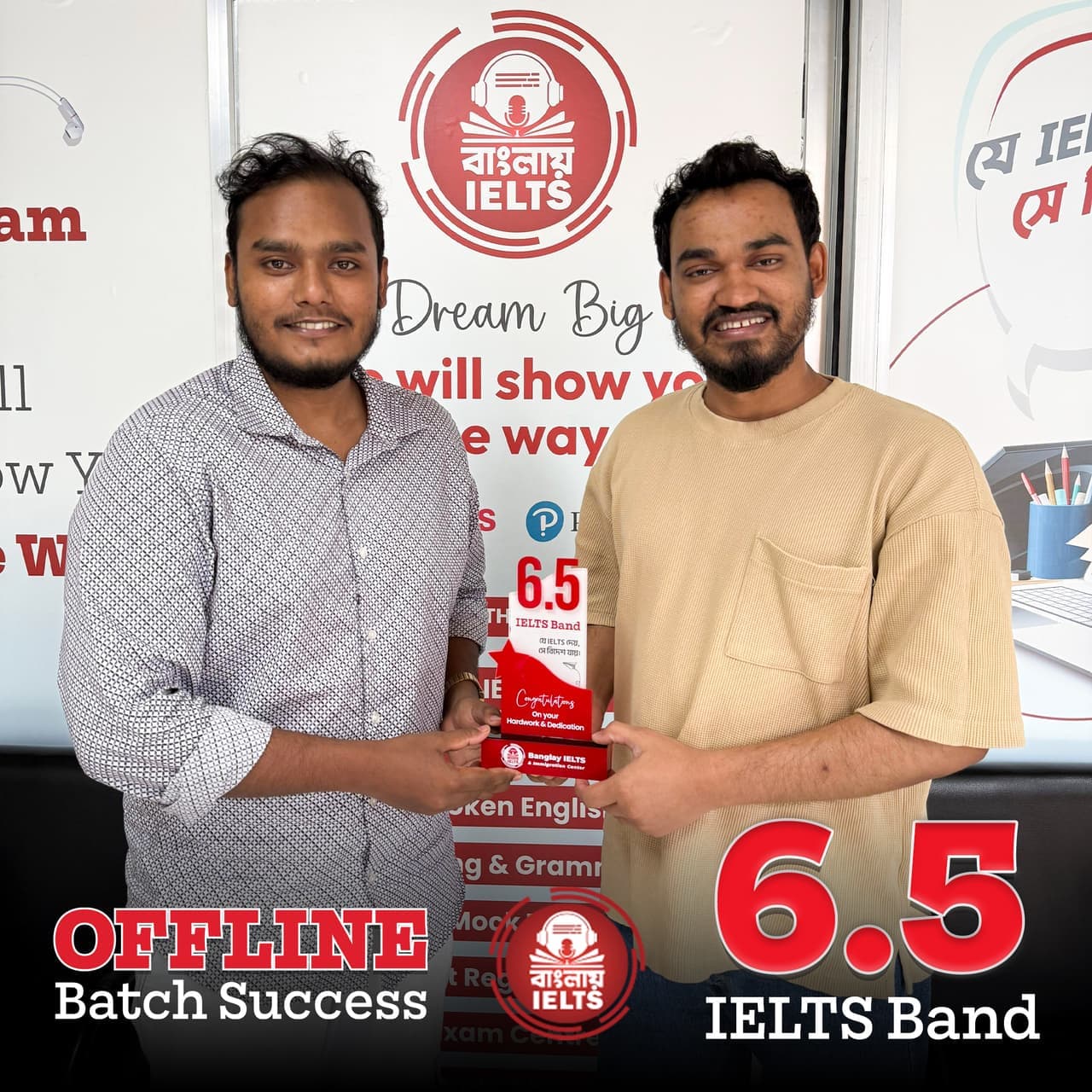 Banglay IELTS success story — IELTS band 6.5