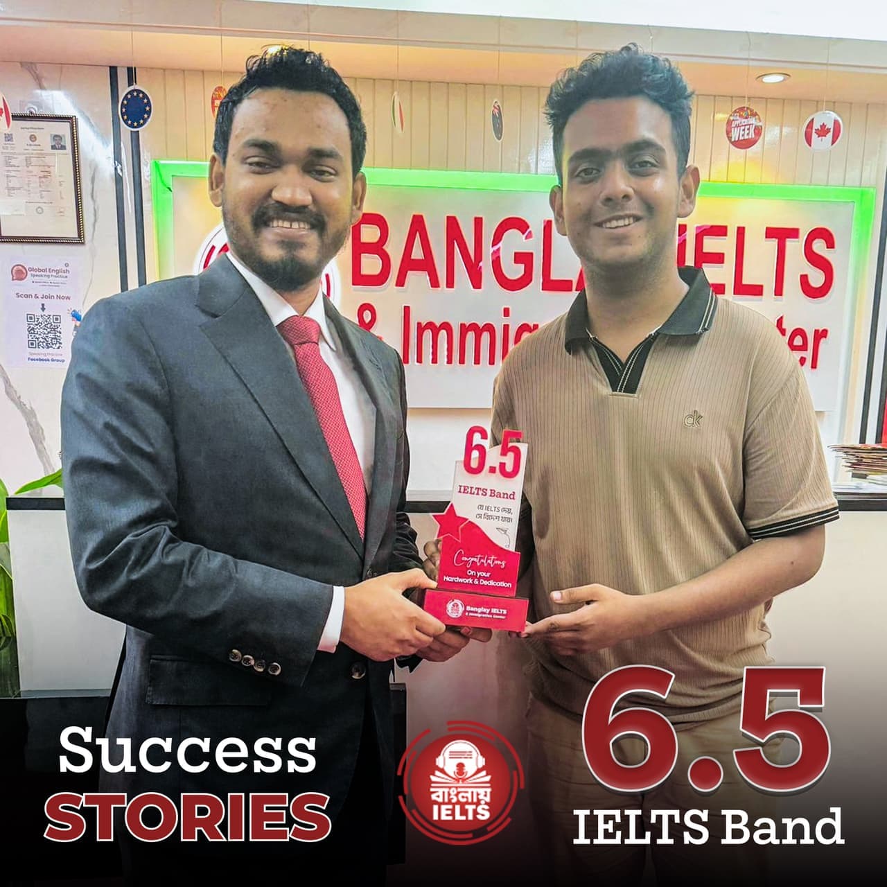 Banglay IELTS success story — IELTS band 6.5