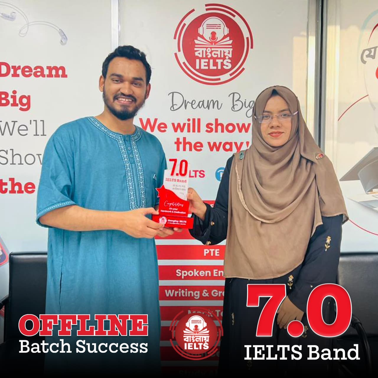 Banglay IELTS success story — IELTS band 7