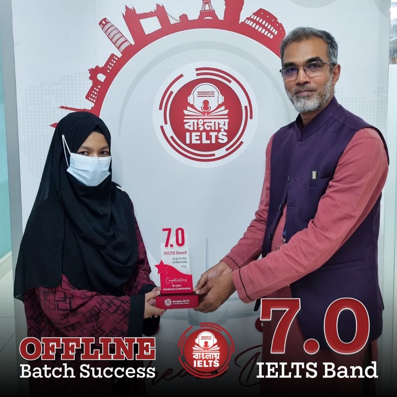 Banglay IELTS success story — IELTS band 7