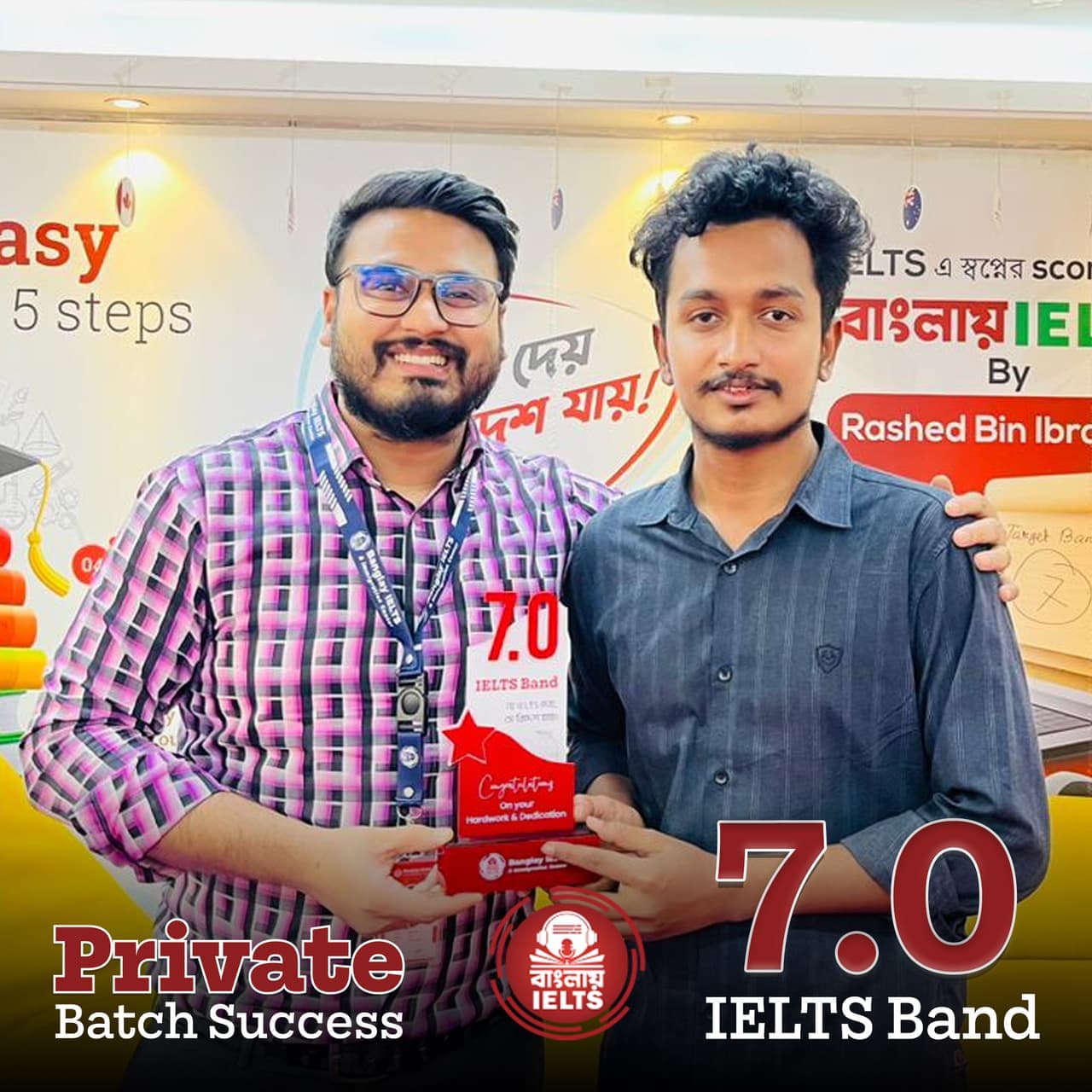 Banglay IELTS success story — IELTS band 7
