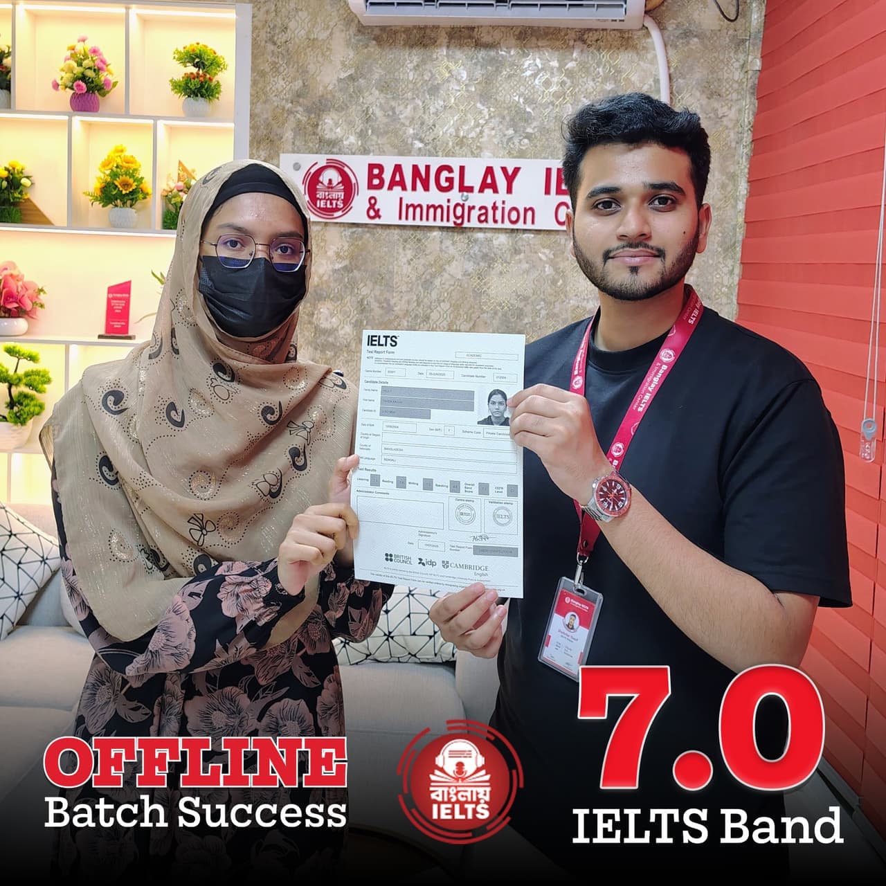 Banglay IELTS success story — IELTS band 7