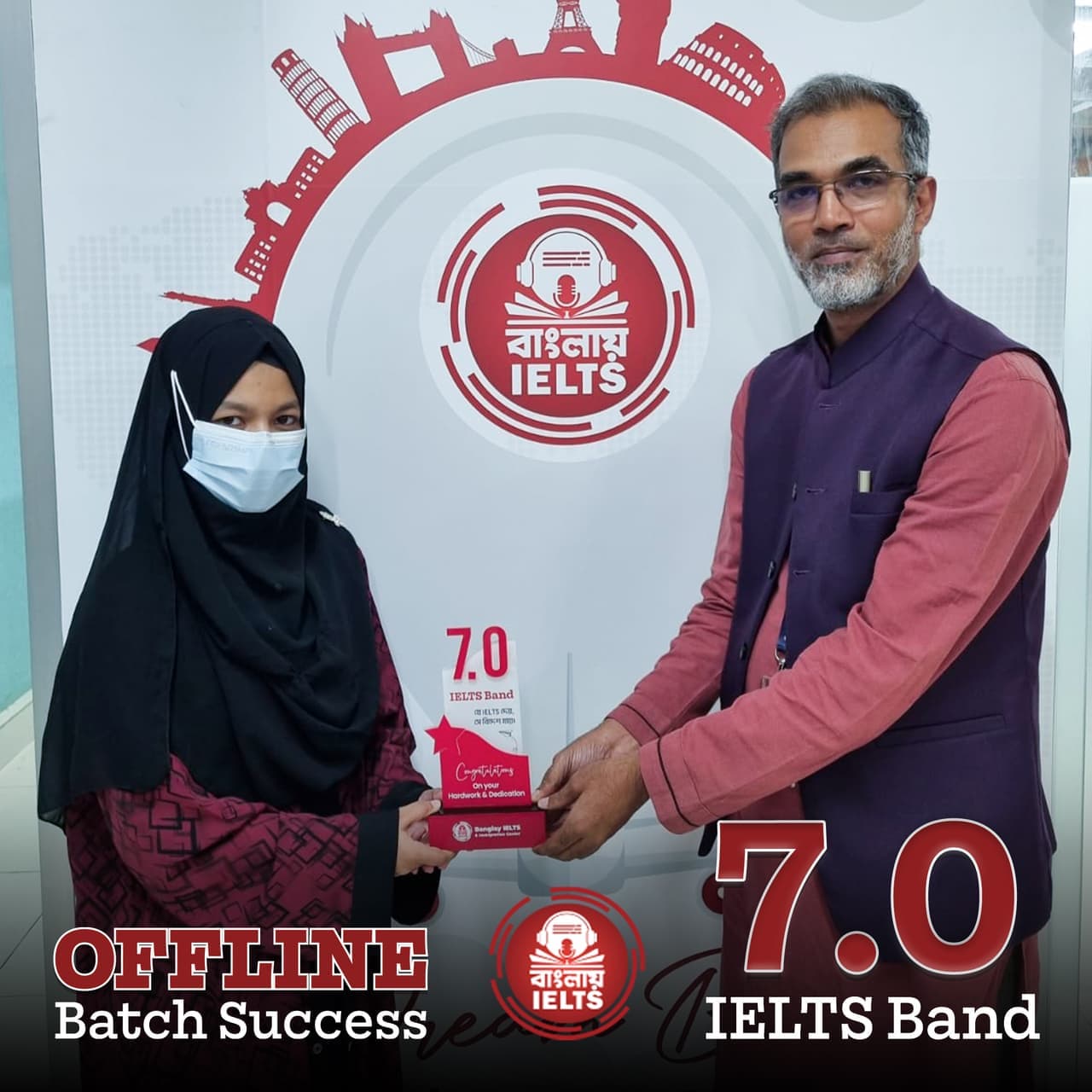 Banglay IELTS success story — IELTS band 7