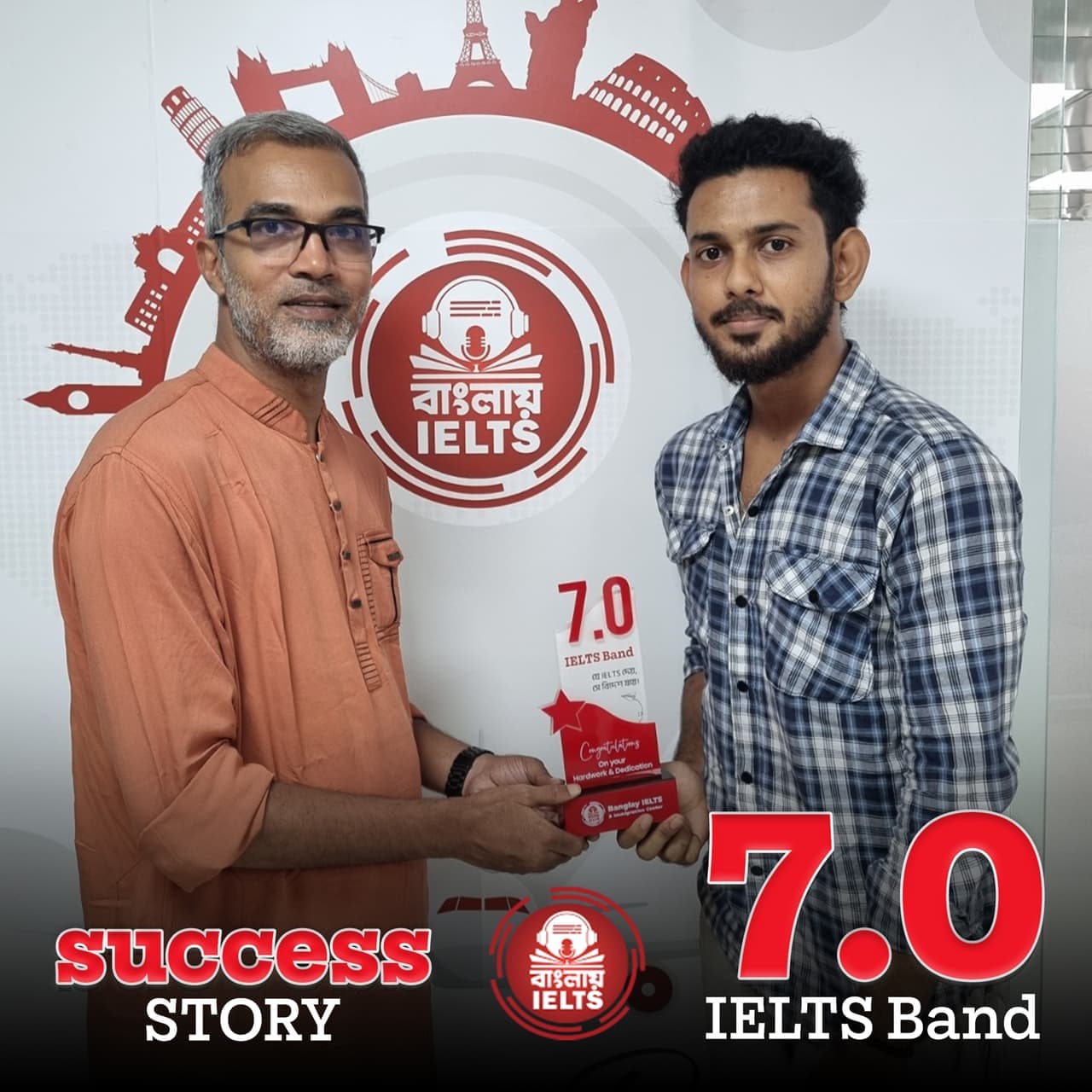 Banglay IELTS success story — IELTS band 7