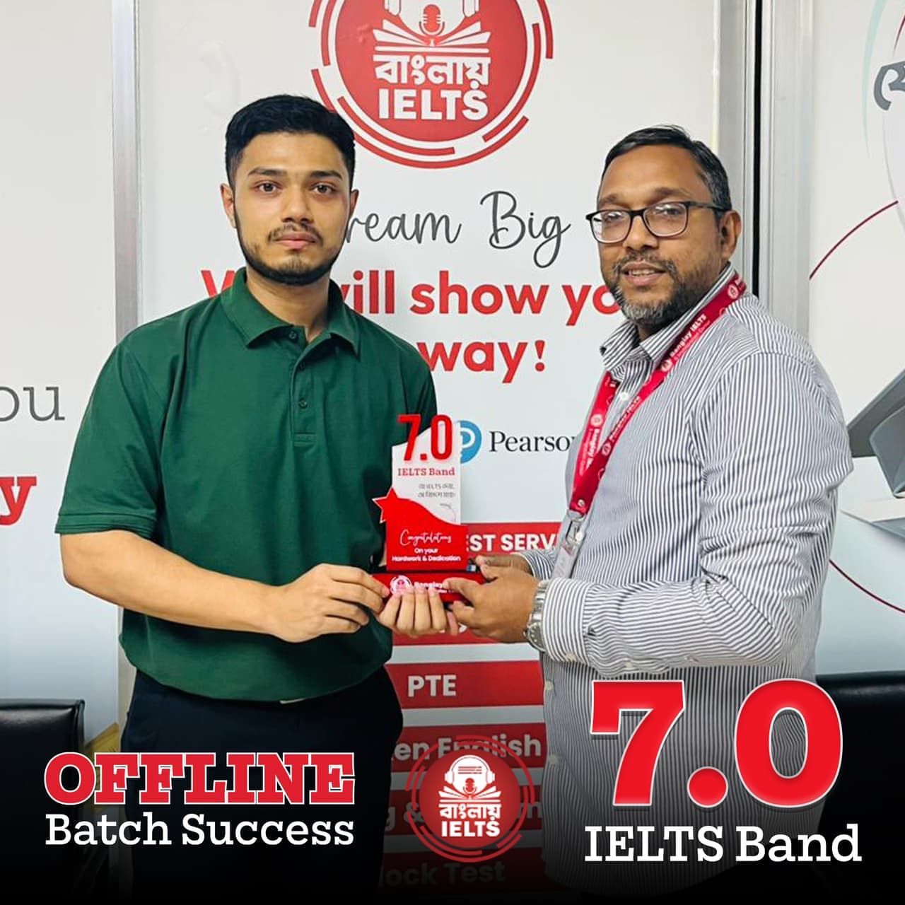 Banglay IELTS success story — IELTS band 7