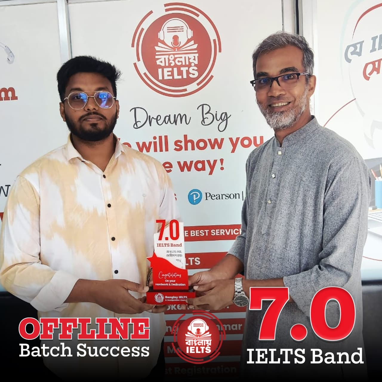 Banglay IELTS success story — IELTS band 7