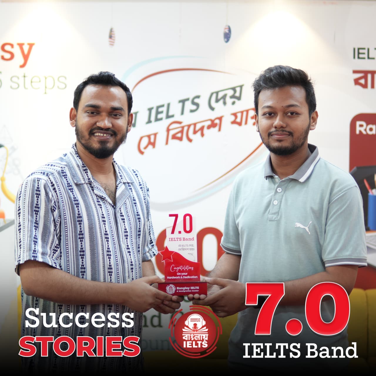Banglay IELTS success story — IELTS band 7