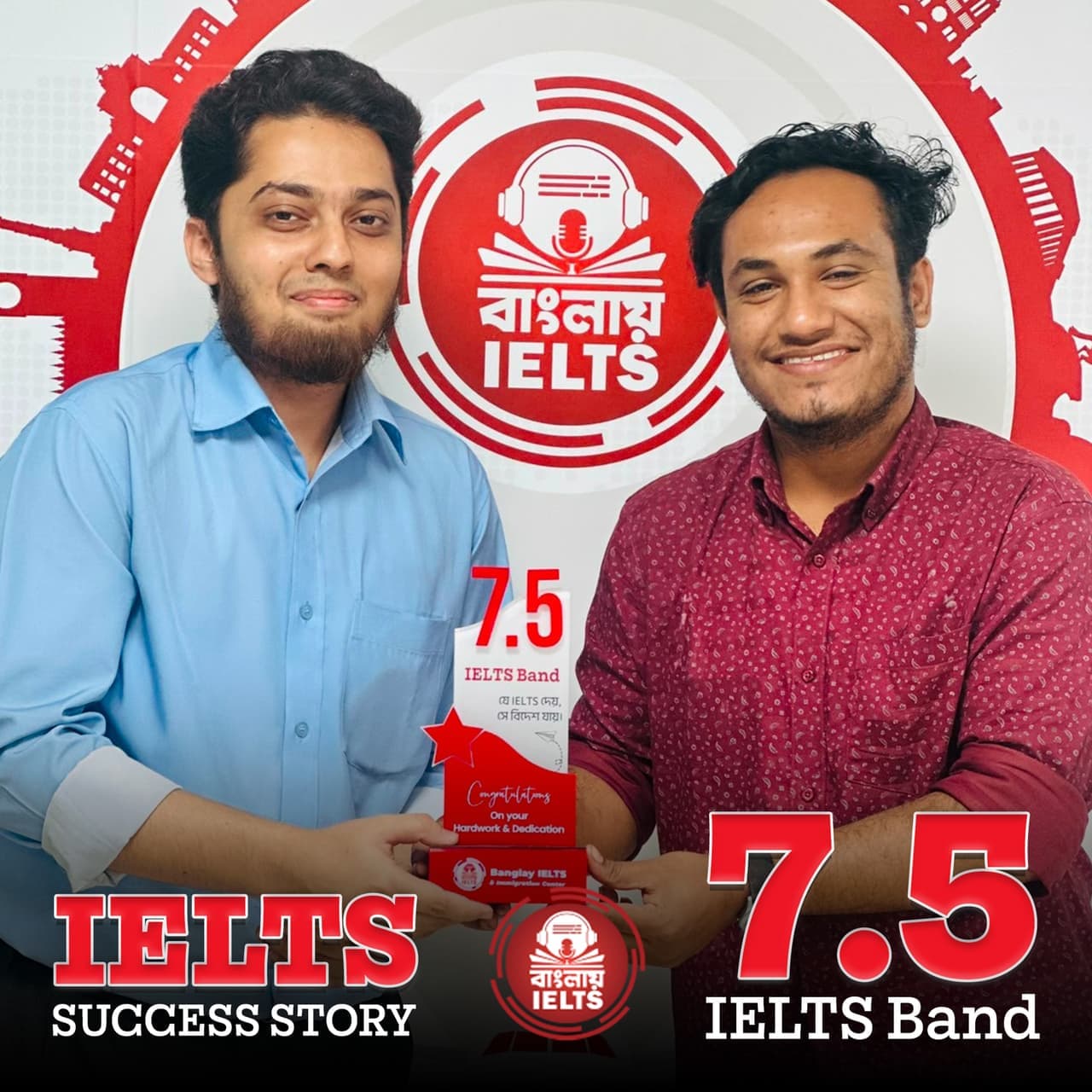 Banglay IELTS success story — IELTS band 7.5
