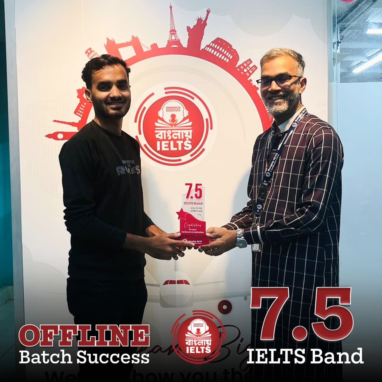 Banglay IELTS success story — IELTS band 7.5