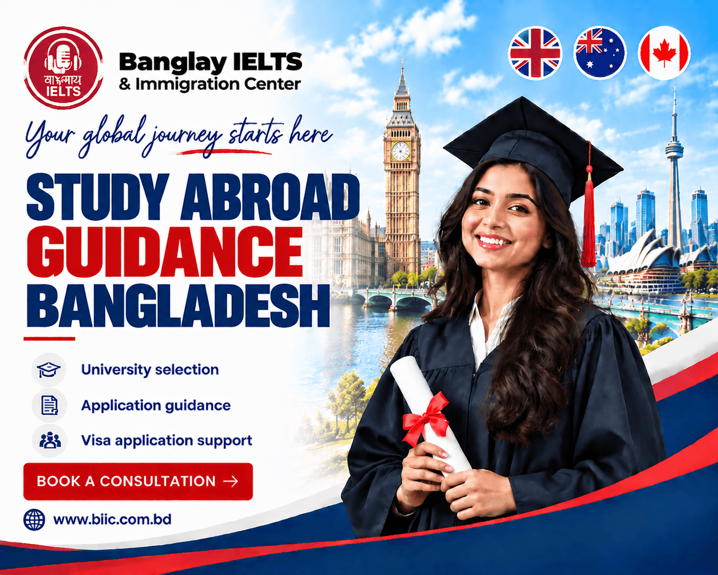 Study Abroad Guidance Bangladesh | BIIC