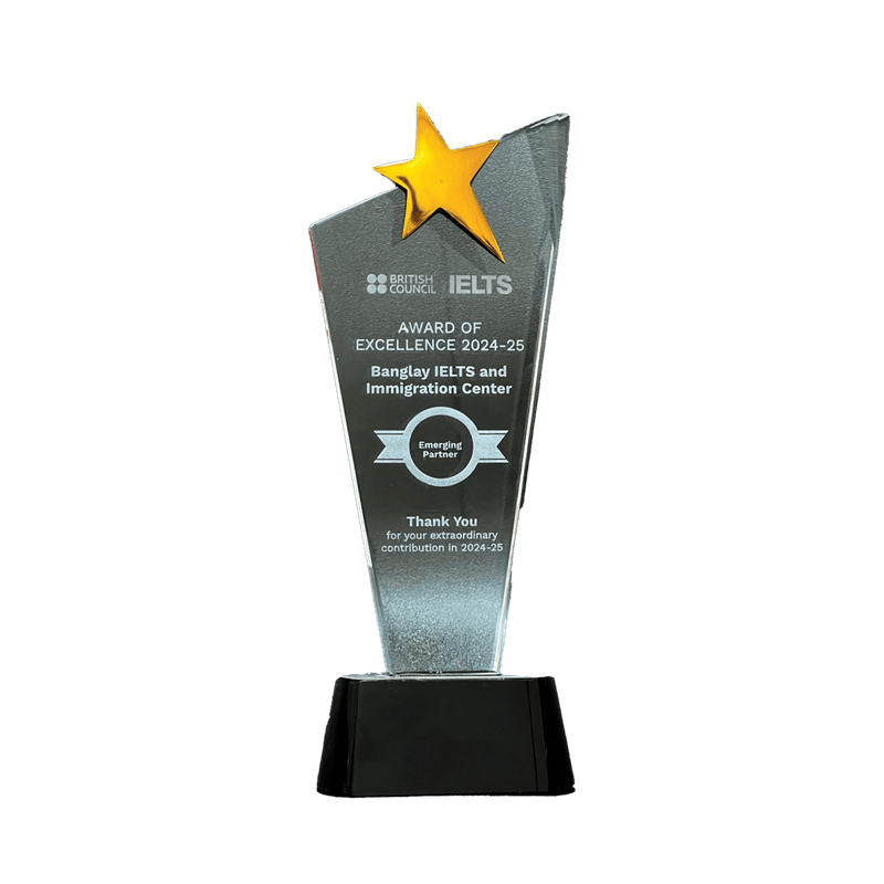 British Council Award of Excellence 2024-25 — Banglay IELTS and Immigration Center