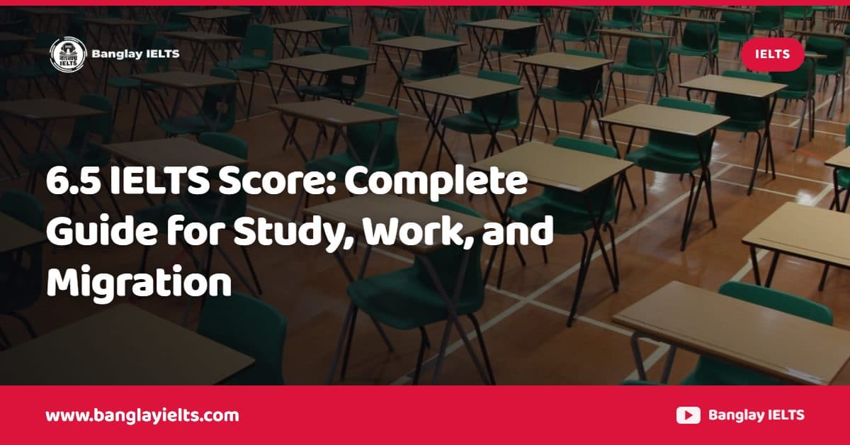 6.5 IELTS Score: Complete Guide for Study, Work, and Migration