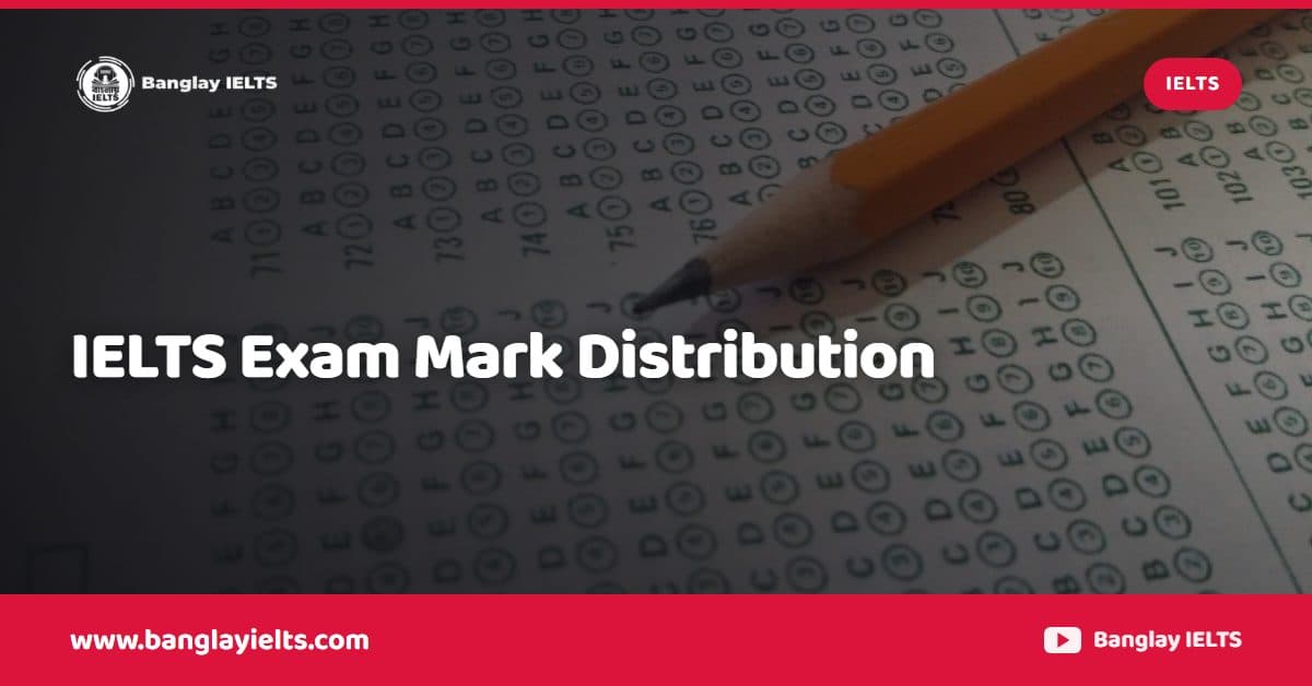 IELTS Exam Mark Distribution