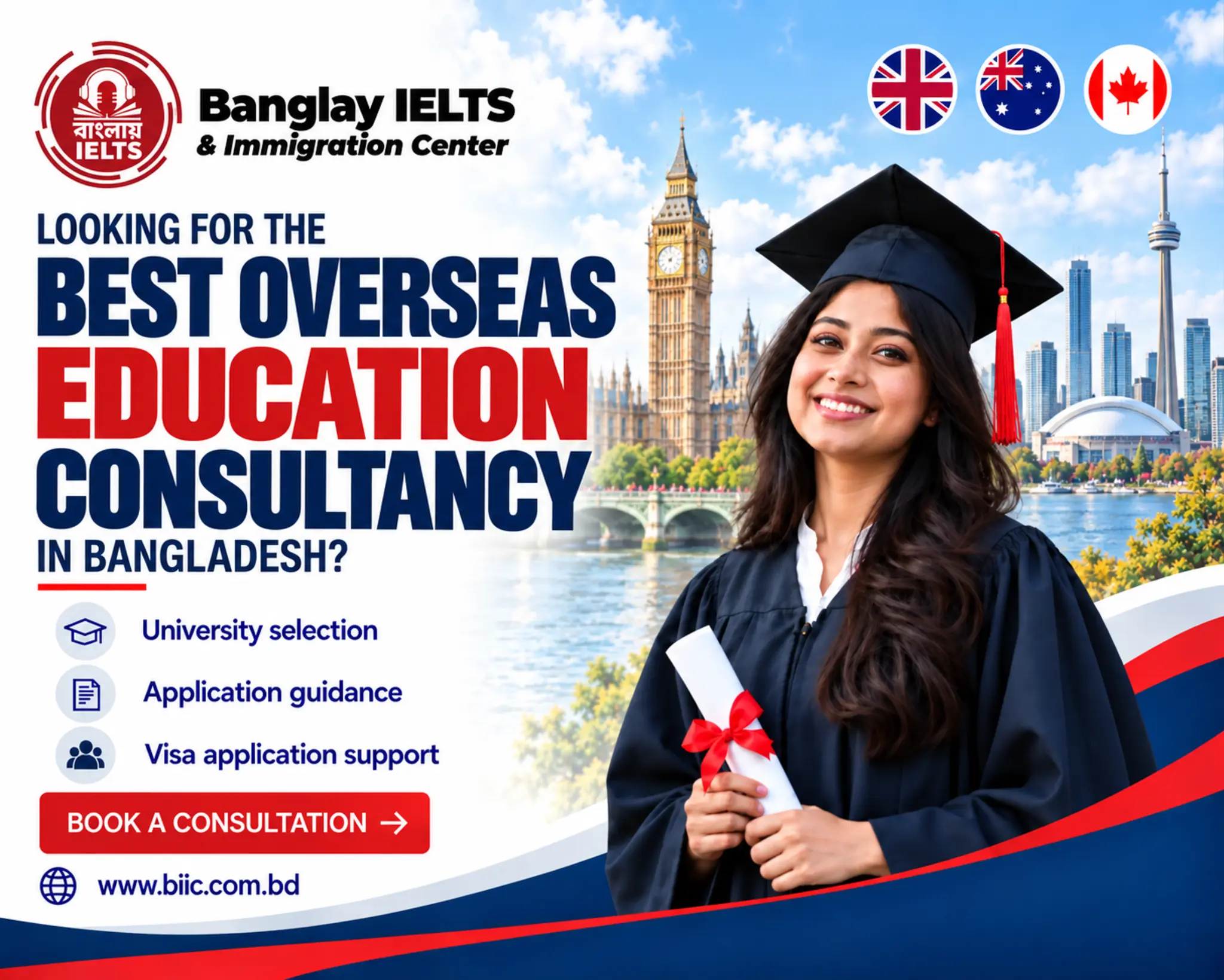best overseas education consultancy in Bangladesh