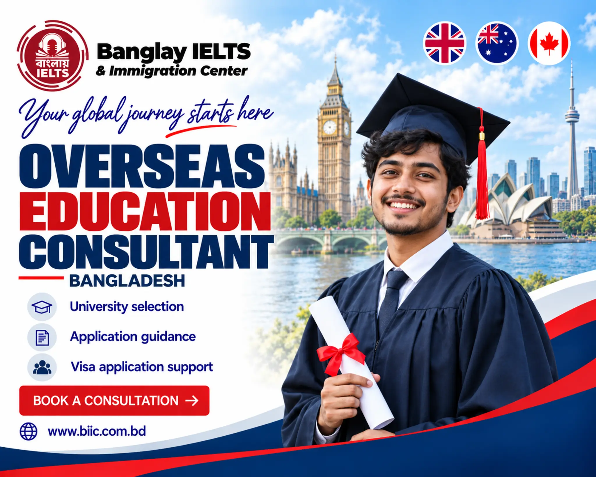 Overseas Education Consultant Bangladesh | BIIC