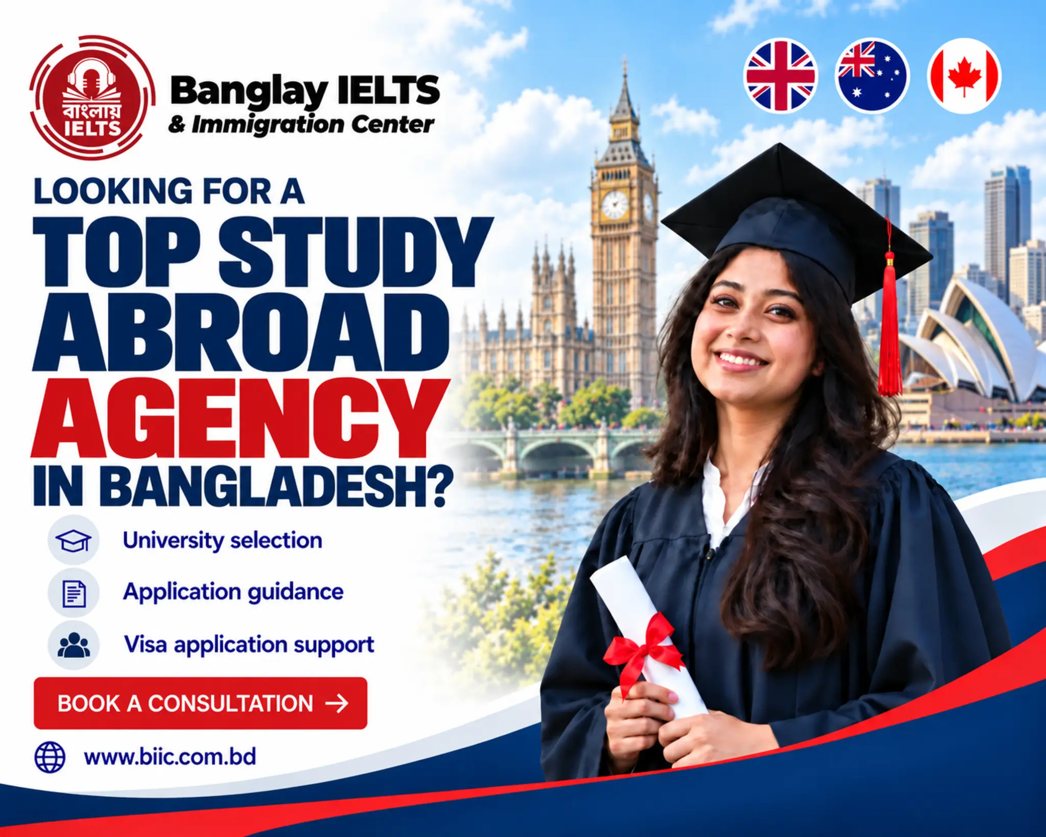 Top Study Abroad Agency In Bangladesh | BIIC