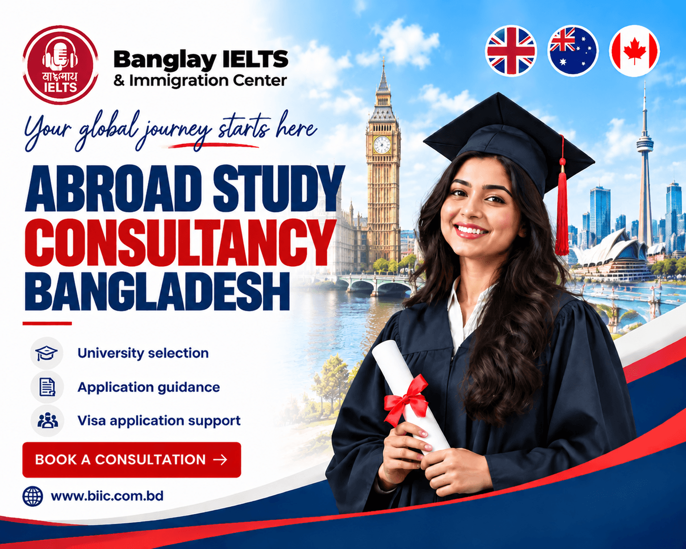 Abroad Study Consultancy Bangladesh for Higher Education